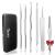 Blackening remover pimples. Express Tool bonus incl. Izuku blackhead remover made of stainless steel 6 pieces. Comedone extractor acne blackhead pimples pimed komedone squeezer set for all skin types