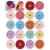 18 Pack Fake Artificial Silk Gerbera Daisy Flower Sunflower Daisies Hair Clips Barrettes Clamp Clasps Bow With Alligator Brooch Pin Tropical Hair Pieces Accessories African Beach Holiday Wedding Party