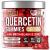 JOYLI Quercetin Gummies - Quercetin with Bromelain, Zinc & Vitamin C - Quercetin 500mg Supplement for Immunity, Cardiovascular Support - Pure Quercetin for Kids and Adults - 60 pcs Quercetin Chewable