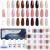 Lavender Violets 22 Pcs Dip Powder Nail Kit Starter - 16 Colors Dipping Powder Liquid Set with Base Top Coat  Activator  Brush Saver  Nail Buffer and Powder Brush for Home Salon Nail Art Design M960B