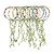 HOPEANT 10 PCS Flowers Crown Floral Garland Headband Rose Flower Wreath For Travel And Wedding Festivals ZHH-10