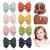 16 pieces baby girl hair loop clips hair clips crocodile clamp hair jewelry for girls toddler children teenage and big girls (m421)
