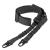 CVLIFE Two Points Rifle Sling with Length Adjuster Traditional Sling with Metal Hook for Outdoors Black