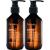Gya Labs Relaxing & Destressing Massage Oil (200ml) - 2-in-1 Pack Relaxing & Destressing Massage Oil Combo Pack