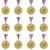 Abaokai 12 Pieces Gold Award Medals-Winner Medals Gold Prizes for Sports, Competitions, Party, Spelling Bees, Olympic Style, 2 Inches