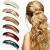 6 Pieces Hair Barrettes for Women Hair Clips Womens Hair Accessories Large French Hair Pin Retro Hair Clasp, 6 Colors (Classic Pattern) Classic Pattern