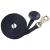 Tough 1 German Cord Cotton Lunge Line with Heavy Snap Black