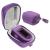 Fingertip Pulse Oximeter Case for Zacurate Pro 500DL, 500BL, Childrend Facelake FL400 t. FL350, CMS500DA mibest ANKOVO, Santamedical, Innovo Deluxe, Santamedical, ANKOVO, CONTEC, Metene (Case only) Purple