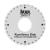 The Beadsmith Round Kumihimo Disk, 6 inch Diameter, 3/8" Dense Foam, Jewelry Tools for Braiding, 1 disks 6"-Round