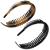 Scunci Effortless Beauty Headbands  1-Inch Wide  2-Count (1-Pack) 2 Count (Pack of 1)