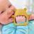 Infatot Teething Toys for Baby - Baby Teether New Infant Silicone Chipmunk Teether Mitten Baby Teething Glove Prevents Finger Sucking Teethers for Babies Teething Mitten for Babies - CM Mango