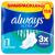 Always Ultra binding ladies size.1 normal 114 women's bandages with wings (3 x 38 pieces) multipack ultra -down and super absorbing 114 pieces (1 -pack) normal