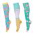 LEOSTEP Compression Socks for Women (3Pair) Knee High Support Stocking Ideal for Nurse Flight Sports Travel Pregnancy 20-30mmHg L-XL Donuts