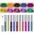 KYDA 10 Colors Lipstick  Matte Velvet&Glitter Metallic Colors  for Glossy Radiant&Full Matte Lip Gloss  Non-Stick Cup Long Wear Lip Glaze  High Pigmented Lipstick Cosmetic  by Ownest Beauty-SET B