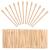 500 Pieces Brow Wax Sticks Small Wax Spatulas Applicator Wood Craft Sticks for Hair Removal Eyebrow Lip, Nose Wax Applicator Sticks