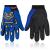 Children Winter Sport Gloves Power Sports Racing Drives Riding motocross gloves dirty bike gloves winter bike bike gloves for hiking children outdoor sports (royal blue)
