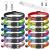Extodry 14 Pack Reflective-Breakaway Cat Collars with Bells,Safety Buckle Kitten Collar,with Name Tag,Adjustable,Ideal for Girl Cats Male Cats,Pet Supplies,Stuff,Accessories(12 Colors & 2 ID Tags) 7.5''-12.5'' 12 Colors&2 Silver ID Tags