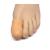 ZenToes 6 Pack Gel Toe Cap and Protector - Cushions and Protects to Provide Relief from Missing or Ingrown Toenails, Corns, Blisters, Hammer Toes (Large, Beige) Beige Large