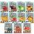 Clear protein Vegan rehearsal package-7x18g mix pack with Ice Tea Peach Tropical Fruits Green Apple Strawberry Kiwi Cola Orange and Cherry-7 complete portions with 10 grams of protein trial pack (7 flavors) 18 g (7 SeriesPack)