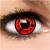 Sharingan contact lenses Naruto in red including container - Top lens finder brand quality 1 pair (2 pieces) Sharingan Naruto