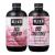 BLEACH LONDON Rose Shampoo 250 ml and Rose Conditioner 250 ml - High Pigmented Soft Pink Rinse Vegan Cruelty Free Colour Protected Clean Colour Depositing Toning Formula