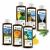 Spitzner sauna infusion set adventure trip (6 x 190 ml)-wellness sauna infusions alpine herbs anis-orange citrus mint citrus pineapple coconut cyprats-rosmarin