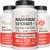 Magnesium Glycinate (Bisglycinate) - 3500mg (400mg Elemental) | Chelated Magnesium Supplement | 120 Capsules / 30 Servings | Highly Bioavailable | Made in UK - GMP Certified