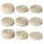54 Yards Lace Trim Sewing Crochet Lace Ribbon  Vintage Assorted Eyelet Lace Ribbons Roll for DIY Scrapbooking Dollies Wedding Crafts Supply (Beige)