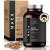 Maca capsules high dosed-Black Maca extract 20: 1 corresponds to 24 000mg powder per daily dose-optimized with L-arginine zinc B6 & B12-200 laboratory tests vegan without additives & made in DE