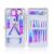 CGBE Manicure Set Nail Clippers Pedicure Kit Men Women Grooming kit Manicure Professional Nail Care Tools Gift 12Pcs with Luxurious Travel Case Colorful-12pcs