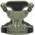 Heele dog crockery dog harness puppies adjustable dishes dog breast harness reflective breathable dog harness for small mid-liner dogs army green s s s mc army green