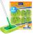 KEEPOW Reusable Microfiber Mop Pads Compatible with Swiffer Sweeper Mop Dry Sweeping Cloths Washable Wet Mopping Cloth Refills for Surface/Hardwood Floor Cleaning 4 Pack (Mop is Not Included) 4 Pack Green