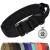 Joyal tactical dog collar |Dog collar with handle |Dog collar medium -sized dogs with QR code dog brand black m m black