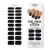 MOYOU LONDON Semi Cured Gel Nail Strips 20 Pc. Gel Wraps for Nails Get 1 Free UV Lamp when you Get 3 or More Easy Apply & Remove for Salon-Quality Manicure -Magnetic Field