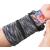 The wrist bag sports wrist bag with zipper for running jogging walking walking walking bike and yoga etc black l