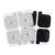 AccuRelief Universal TENS Unit Supply Kit - TENS Unit Pads and Lead Wires - for AccuRelief Single and Dual Channel TENS Devices and TENS Units with Snap Electrodes 2 Count (Pack of 8) Electrodes.