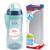 NUK Kiddy Cup Night Toddler Cup | 12+ Months | 300 ml | Leak-Proof Toughened Spout | Glow in The Dark | Clip & Protective Cap | BPA-Free | Blue Space (Blue) Glow-in-the-Dark
