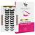 Magnetic Eyelashes Natural Look - 10 Pairs False Eyelashes Magnetic Eyeliner and Lashes Kit | Reusable Magnetic Lashes Set with Tweezers | No Glue Waterproof Magnetic Eyeliner (10 Pack)