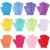 24 Pcs Shower Exfoliating Gloves Hand Exfoliating Glove Body Scrubber Loofah Washing Gloves for Shower Spa Massage and Body Scrubs Dead Skin Cell Remover