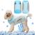 Dog cooling vest summer cool and comfortably dog coat breathable mesh dog jacket with reflector strips light dog ice cooling T-shirts for small to medium-sized dogs (XL blue) XL blue