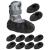 Janmercy 10 Pcs Fracture Walking Boot Cover Recovery Shoes Covers Waterproof Rain Cover for Walking Boot Brace Orthopedic Cover with Slip-Resistant Rubber Sole Reusable Boot Cover (Large)
