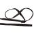 Gencon All in one Headcollar Lead Not Clip To Anti Stop Pull Soft Fits All Dog (Black Left Handed)