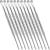 10 Packs Wax Carving Tool Wax Tool Carving Tool Stainless Steel Tool Spoon 4.75 Inch (Silver)