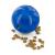 PetSafe Slimcat Feeder Ball - Interactive Game for Your Cat - Fill with Food and Treats - Great for Portion Control and Fast Eaters Blue