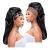 Red by Kiss X Keyshia Cole 1 Piece Silky Braid Bonnet Wide Edge Bonnet Sleep Cap  Frizz Free Bonnet (Black)