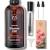 Bionoble Organic Castor Oil 100ml - 100% Pure Natural Cold Pressed - Lashes Eyebrows Body Hair Beard Nails - Vegan and Cruelty Free - Glass Bottle + Pipette + Pump + Mascara Kit Castor + Mascara Kit 100 ml (Pack of 1)