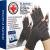 Doctor Developed Compression Gloves for Arthritis & Doctor Written Handbook/Fingerless Arthritis Gloves for Women & Men Hand Support for Arthritis Pain Relief & Carpal Tunnel (Grey XL) XL- 1 Pair
