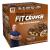 FITCRUNCH Snack Size Protein Bars, Designed by Robert Irvine, 6-Layer Baked Bar, 3g of Sugar & Soft Cake Core (18 Bars, Chocolate Chip Cookie Dough)