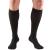 Truform 30-40 mmHg Compression Stockings for Men and Women Knee High Length Closed Toe Black Medium Medium (1 Pair) Black